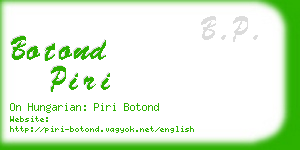 botond piri business card